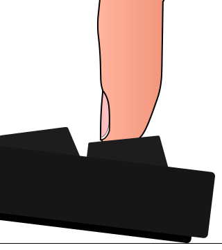 Tactile keystroke animation